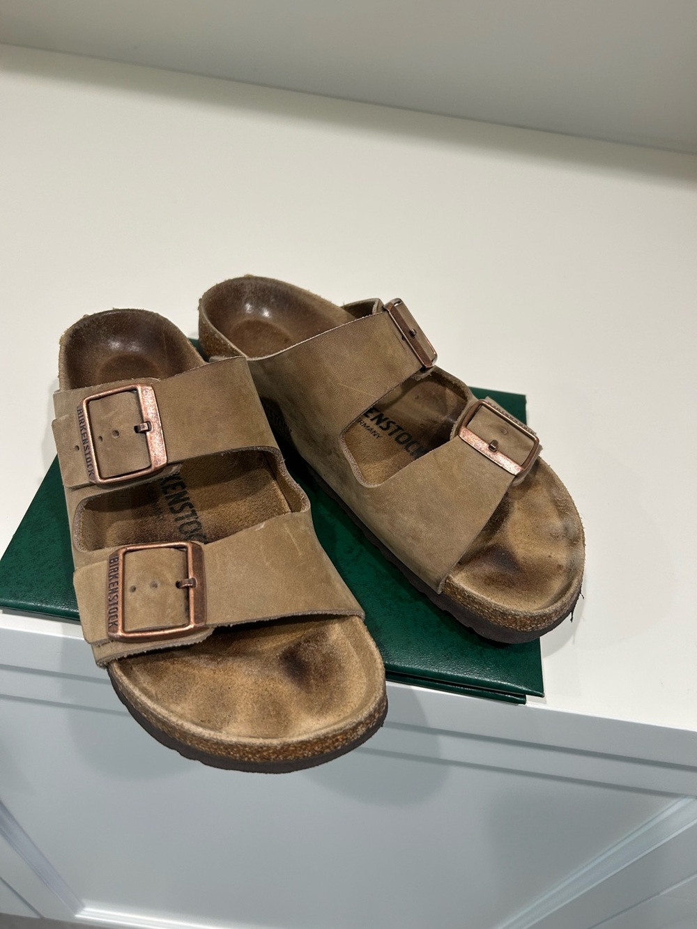 Birkenstock Sandal Tan, sz 37